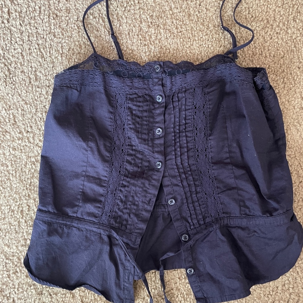 Brandy Melville- Navy Blue Tank